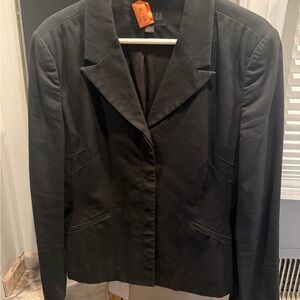 Women's Black Blazer Vintage Express brand
